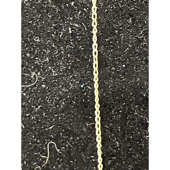 Delicate 18 1/2” 10K Gold Oval/Round Link Neck Chain - Picture 2 of 3